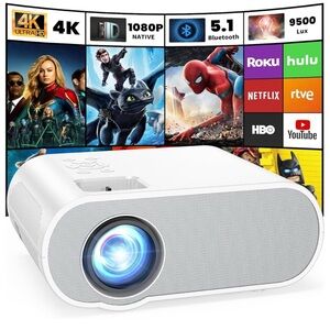 1080 4K HD Projector